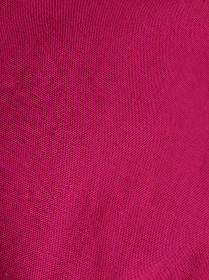 Fucsia-Yellow Flower Mexican Dress