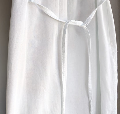 White Flower Mexican Dress