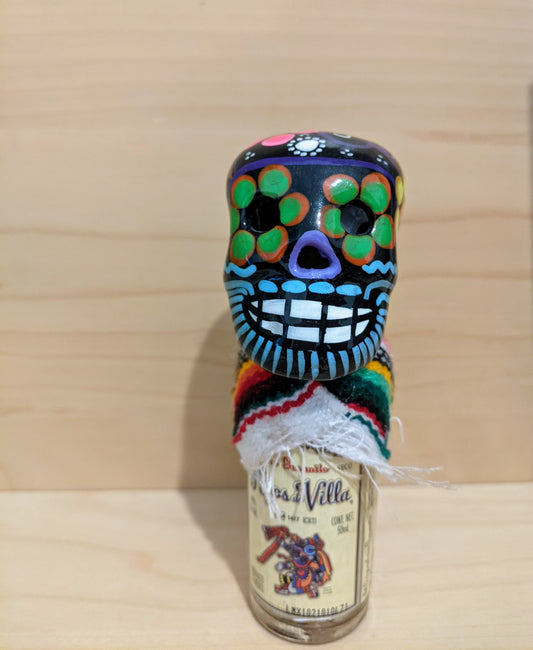 Tequila with skull and wart