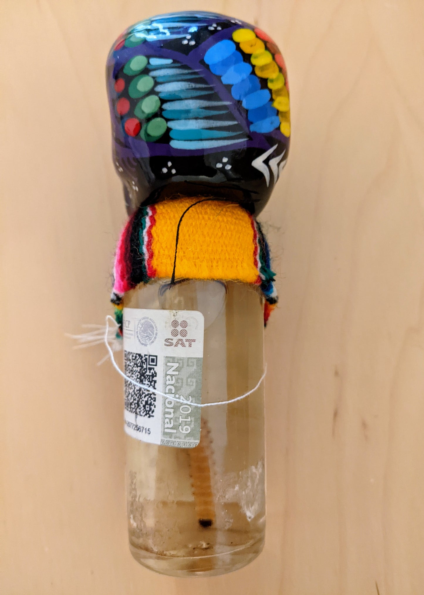 Tequila with skull and wart