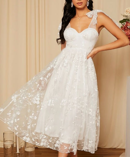 Elegant romance wedding dress