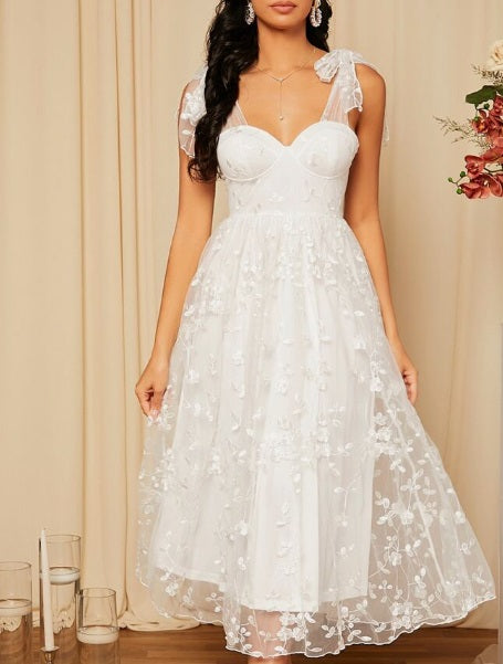 Elegant romance wedding dress